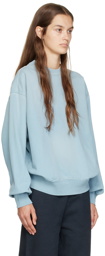 Acne Studios Blue Garment-Dyed Sweatshirt