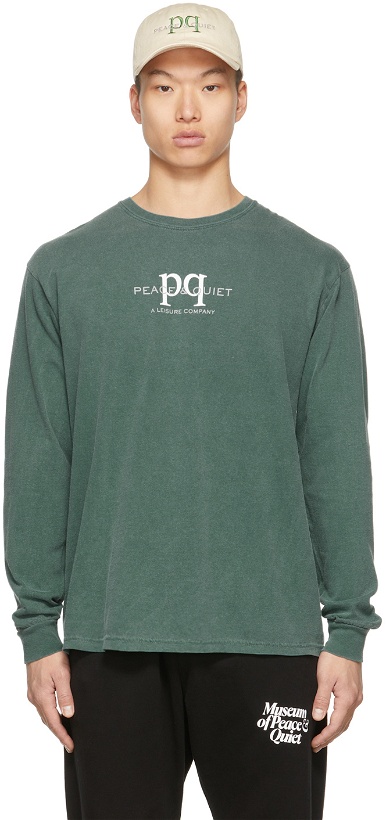Photo: Museum of Peace & Quiet Green PQ Leisure Long Sleeve T-Shirt