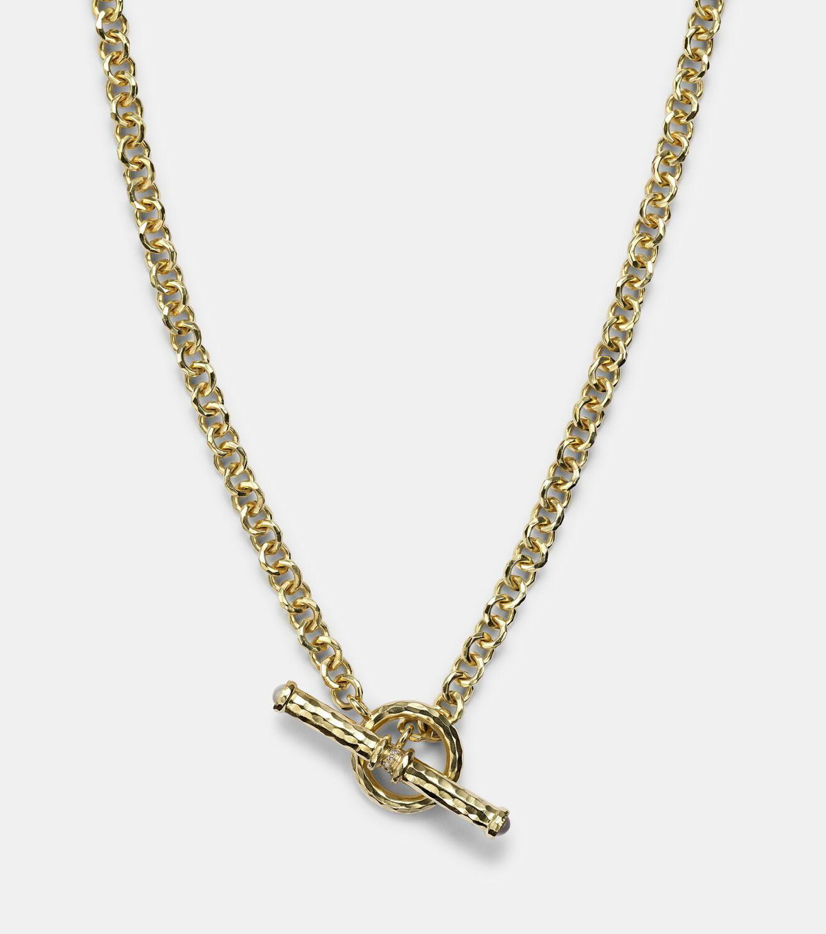 Octavia Elizabeth The Lower Coast 18kt gold chain necklace with diamonds and pearls