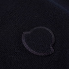 Moncler Men's Logo Crew Knit in Navy