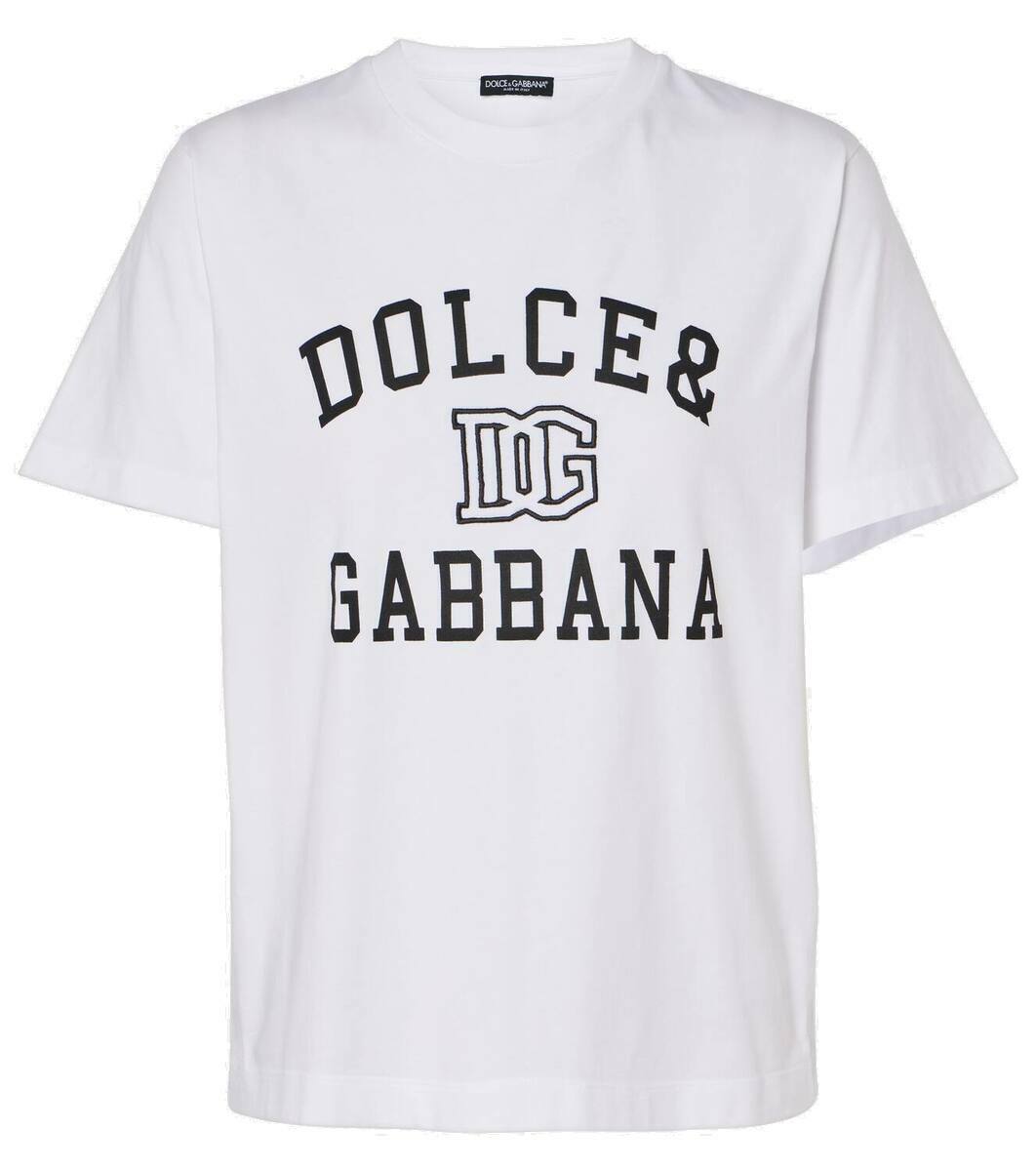 Dolce & Gabbana White '90s Supermodel' T-Shirt Dolce & Gabbana Dolce & Gabbana White '90s Supermodel' T-Shirt Dolce & Gabbana