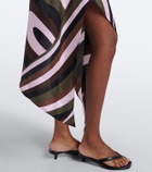 Pucci Iride crêpe de chine silk kaftan