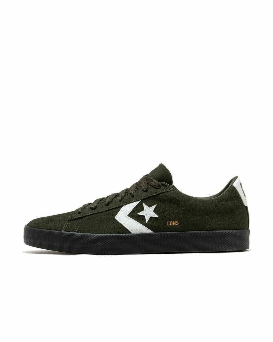 Photo: Converse Pl Vulc Pro Black/Green - Mens - Lowtop