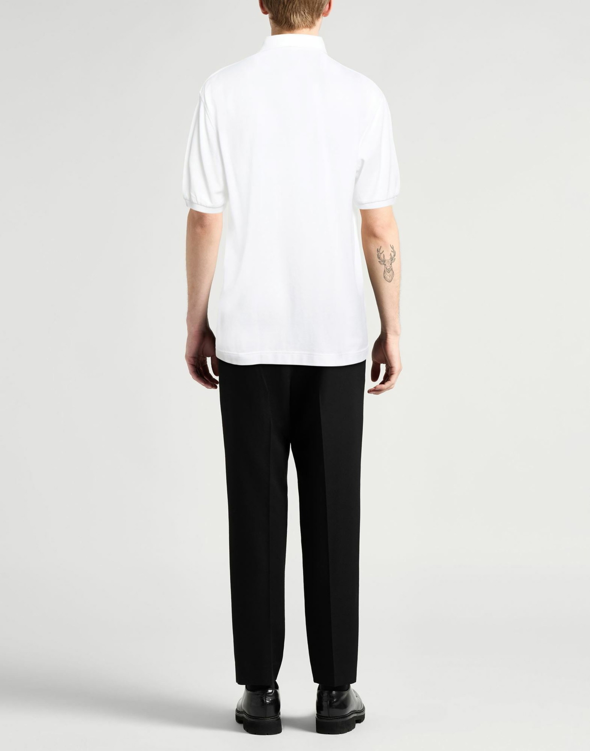 Fedeli Mens Polo shirt in White
