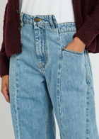 Maison Margiela Asymmetric Wide-leg Jeans Denim