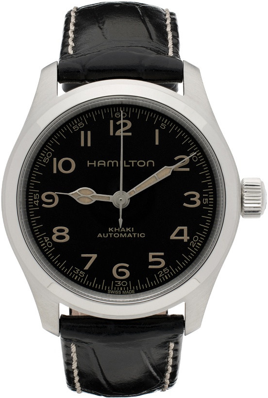 Photo: Hamilton Black Murph Automatic Watch