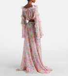 Bananhot Clara floral maxi skirt