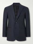 J. Mueser - Waverly Wool-Twill Suit Jacket - Blue