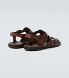 Sabah Porto leather fisherman sandals