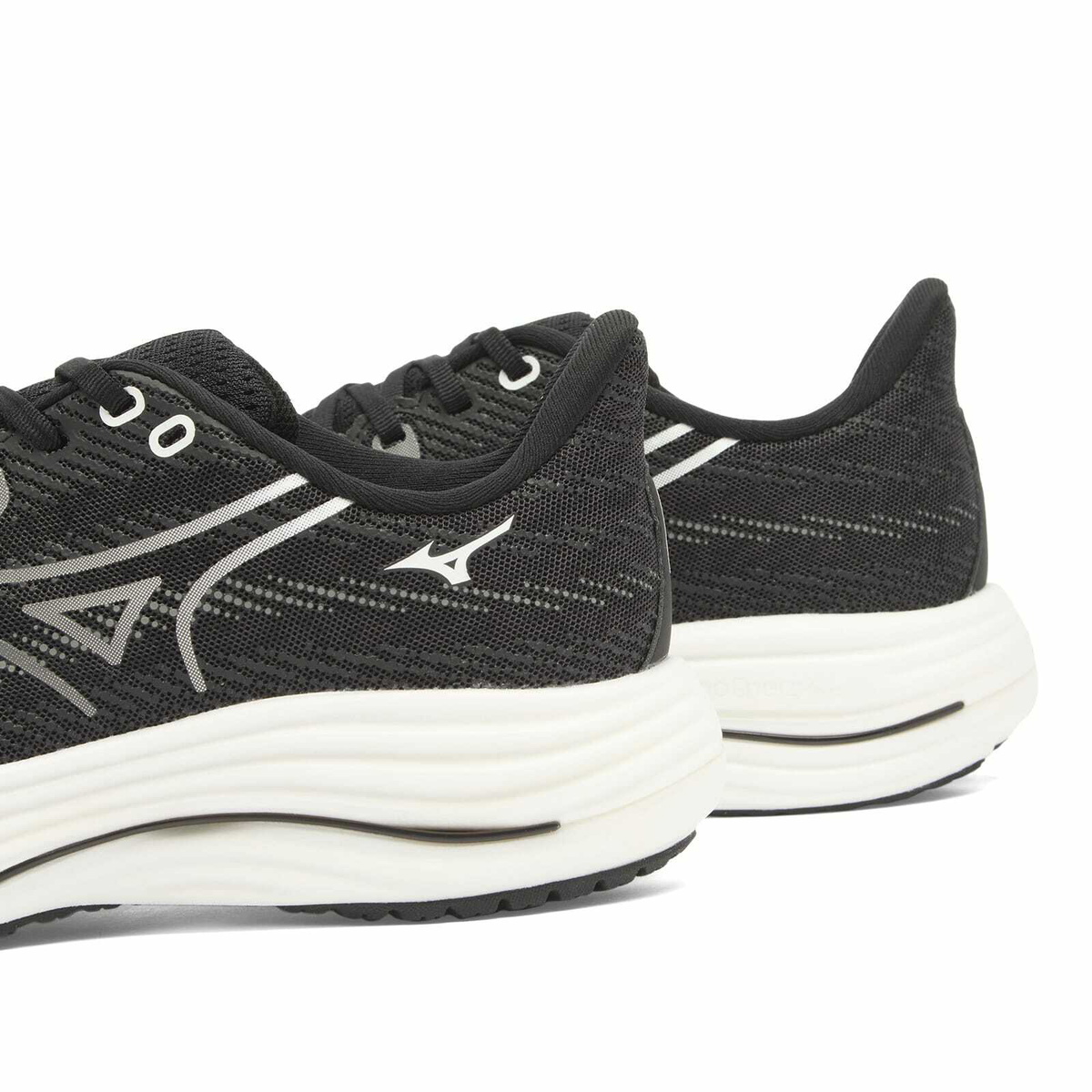 Mizuno Men's Running Wave Rider 29 Sneaker in Black Sand/Quiet Shade/Black