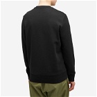 Moncler Men's Long Sleeve Nylon Pocket T-Shirt in Black
