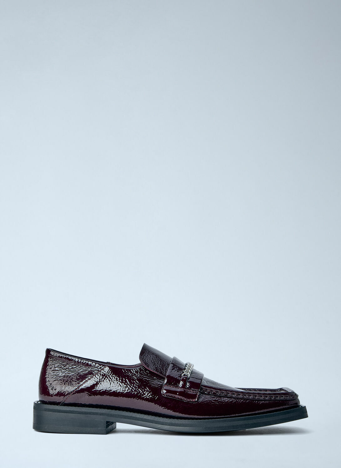Martine Rose Fold Back Square Toe Loafers