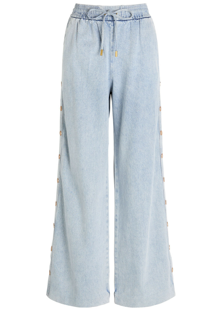 Zimmermann Rebellion Press-stud Denim Trousers