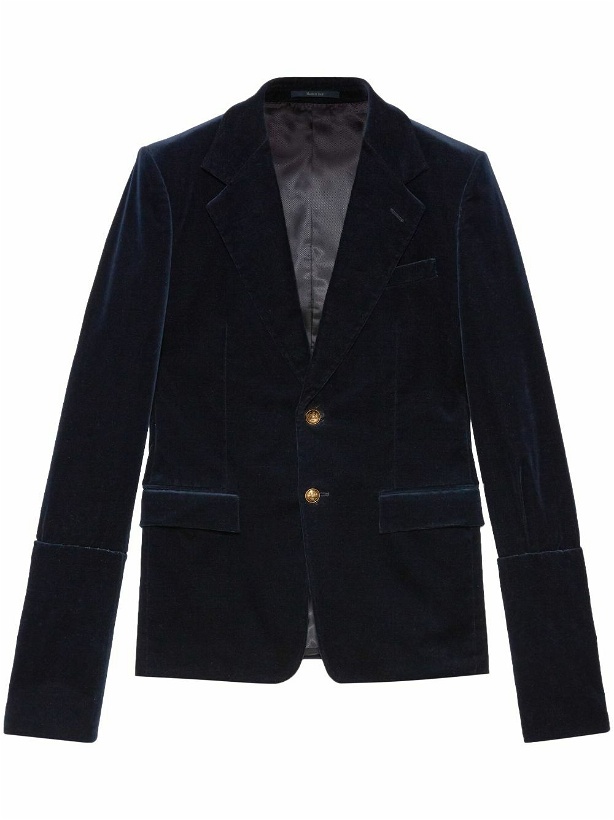 Photo: GUCCI - Elegant Jacket In Cotton Velvet