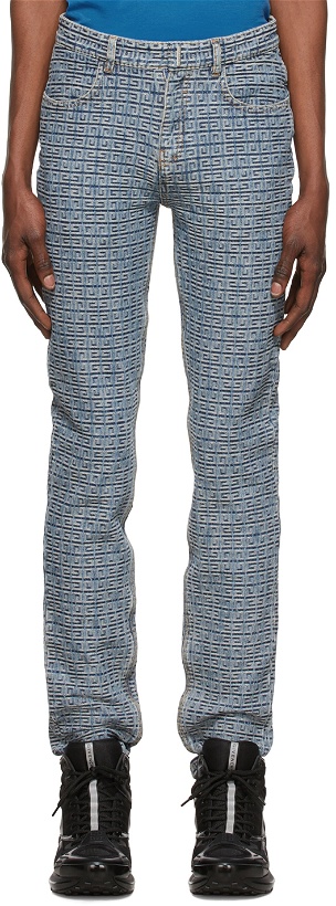 Photo: Givenchy Blue 4G Jeans
