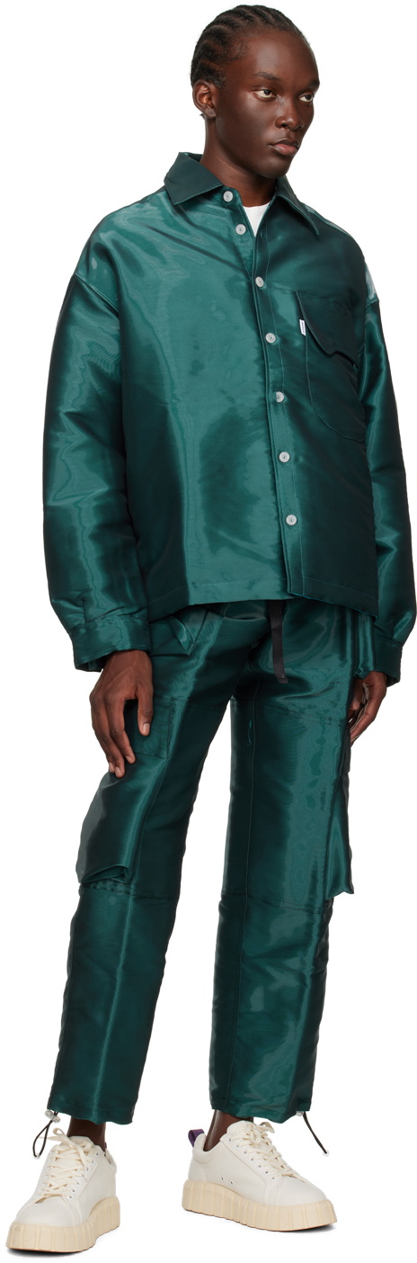 Bonsai Blue Double Cargo Pants