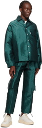 Bonsai Blue Double Cargo Pants