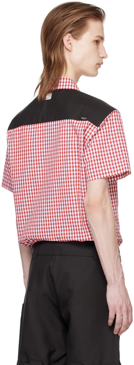 Olly Shinder Red & White Gingham Shirt