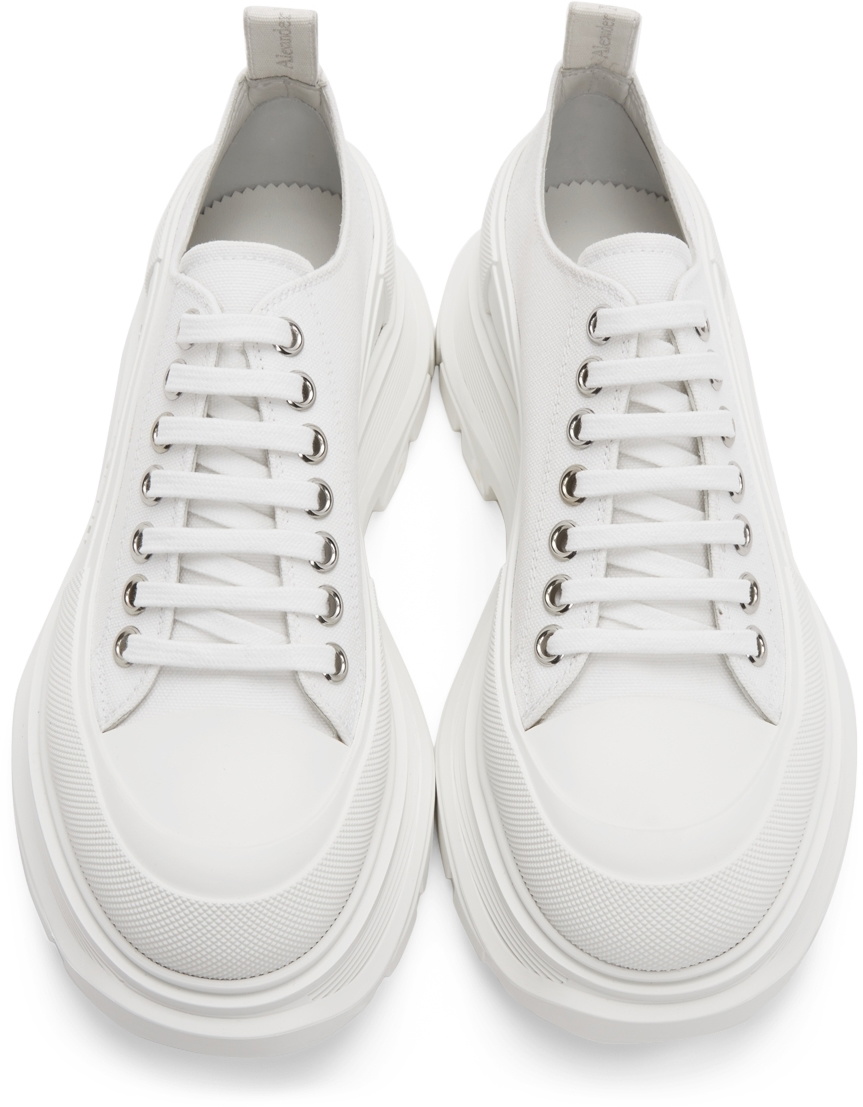 【関税込み】Tread Slick Sneakers - Alexander Mcqueen - White eCom-697072W4MV29000_F.jpg?v=4