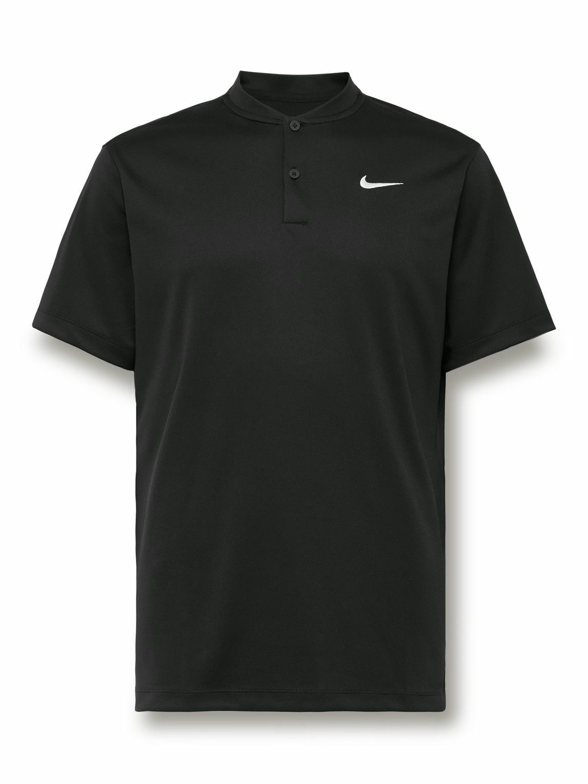 Nike Tennis - Court Logo-Embroidered Dri-FIT Polo Shirt - Black Nike Tennis