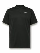 Nike Tennis - Court Logo-Embroidered Dri-FIT Polo Shirt - Black