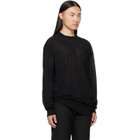 Rick Owens Black Tower Rick S Jumbo LS T-shirt