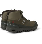 On - Cloudrock Waterproof Rubber-Trimmed Mesh Boots - Green