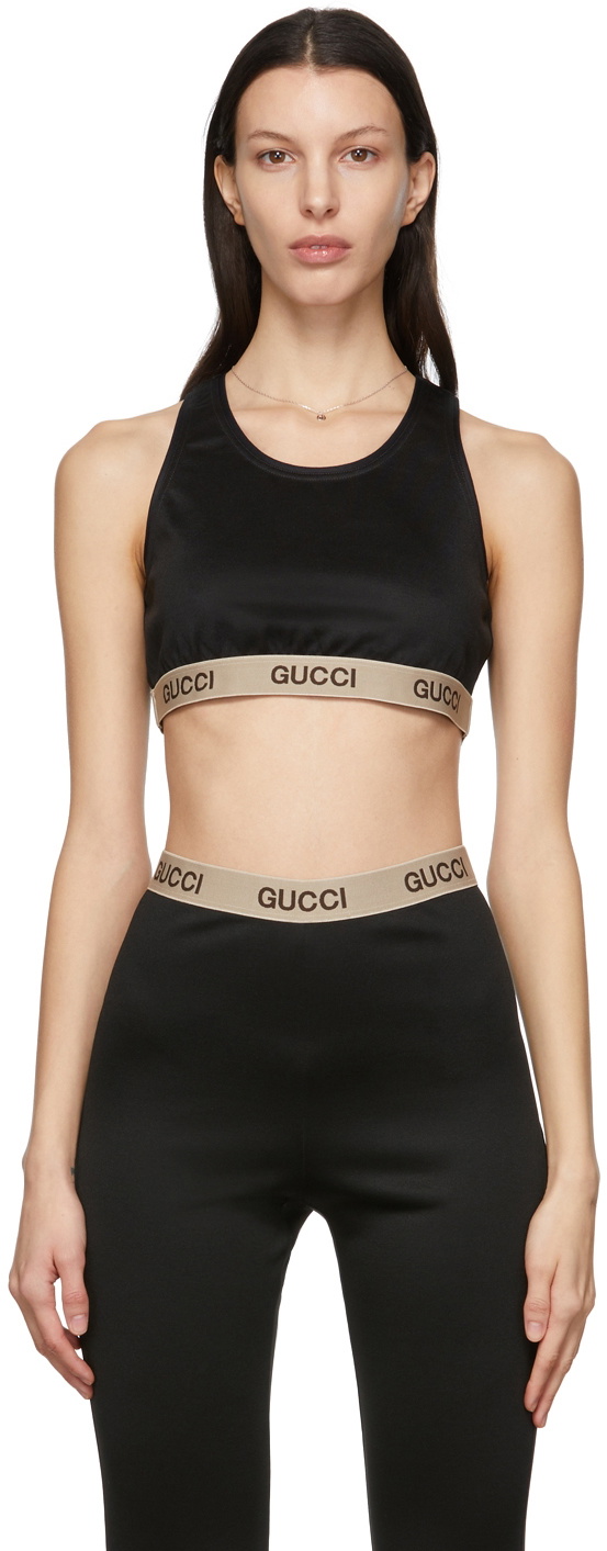 Women’s black Gucci sports bra, Size small , Only worn
