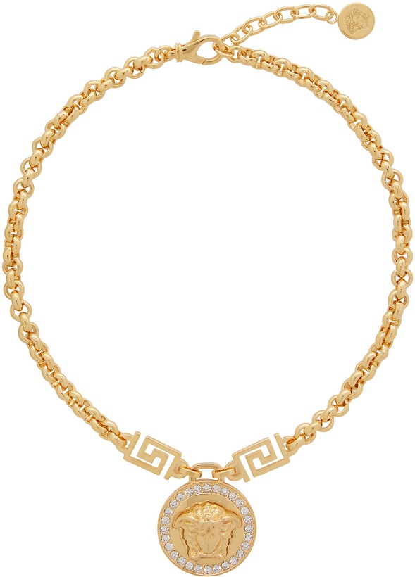 Photo: Versace Gold Icon Medusa Necklace
