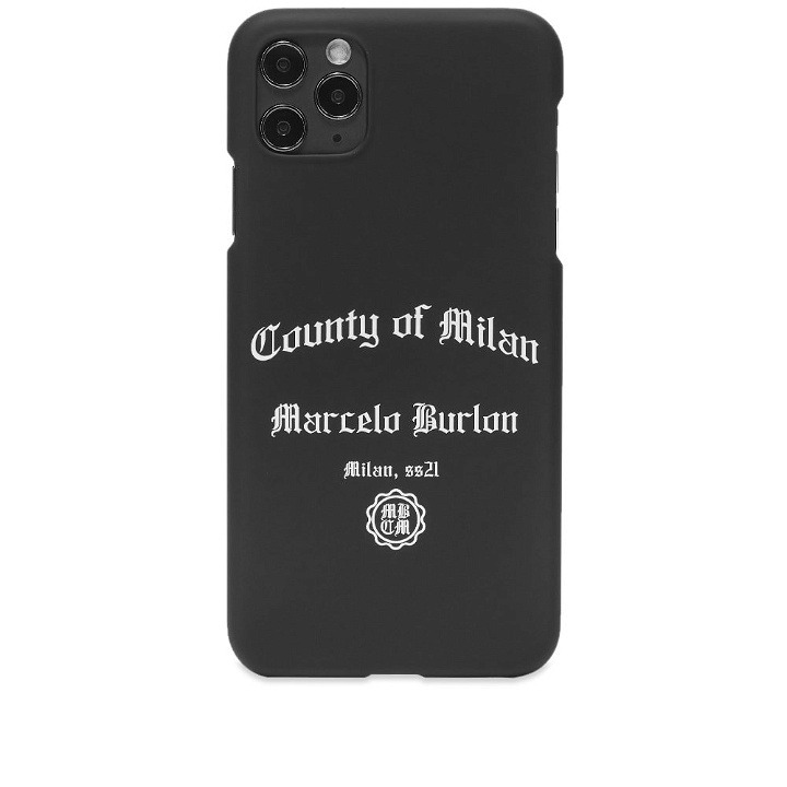 Photo: Marcelo Burlon County Degree iPhone 11 Pro Max Case