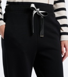 'S Max Mara Cotton-blend wide-leg pants