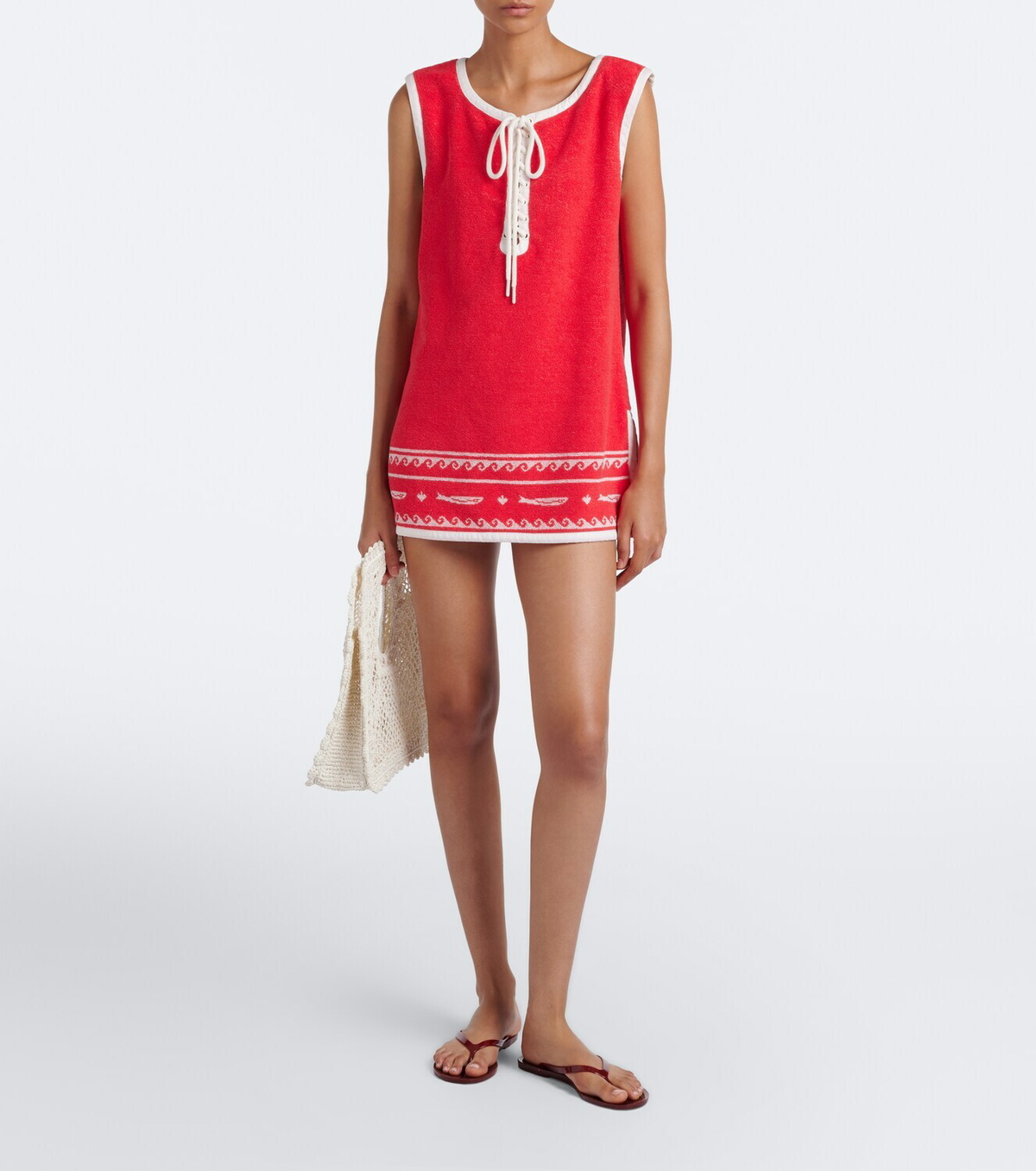 Posse Cody cotton terry minidress