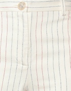 Alessia Santi Womens Pants Ivory