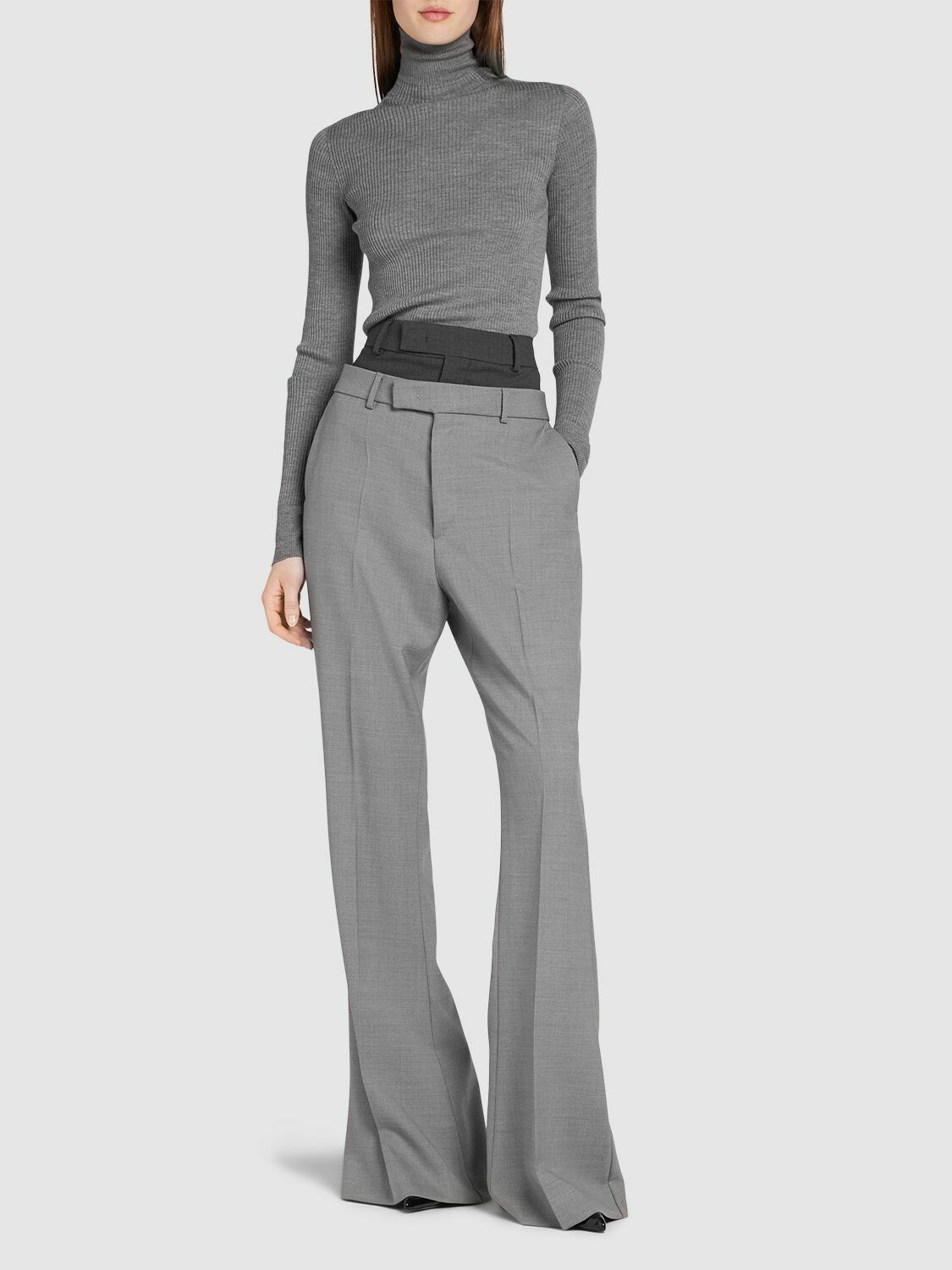 パンツ SPORTMAX FELICE STRETCH WOOL DARTED PANTS org.jpg