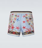 Dolce&Gabbana Printed swim trunks