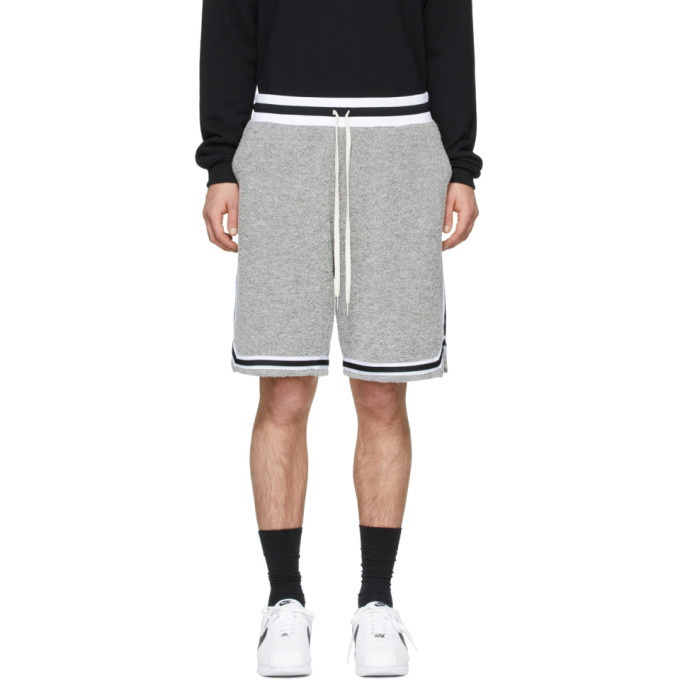 Photo: John Elliott Grey Boucle Game Shorts