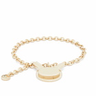 A.P.C. Men's x Pokémon Pikachu Bracelet in Gold