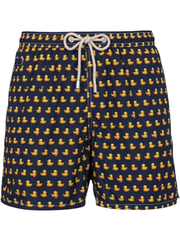 Photo: Pattern-printed Drawstring Swim Shorts MC2 Saint Barth