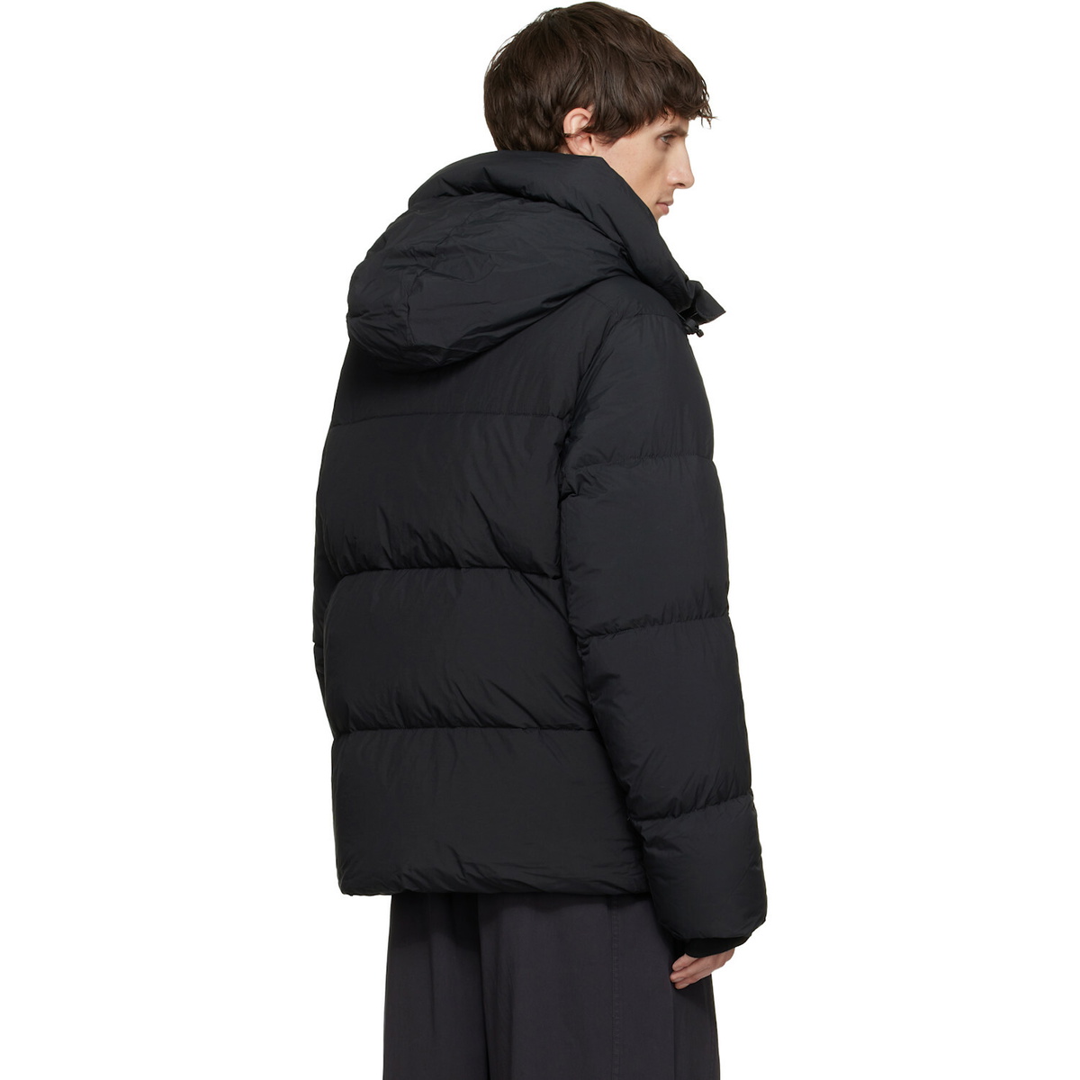 Canada Goose Black 'Black Label' Crofton Puffer EnduraLuxe Down Jacket