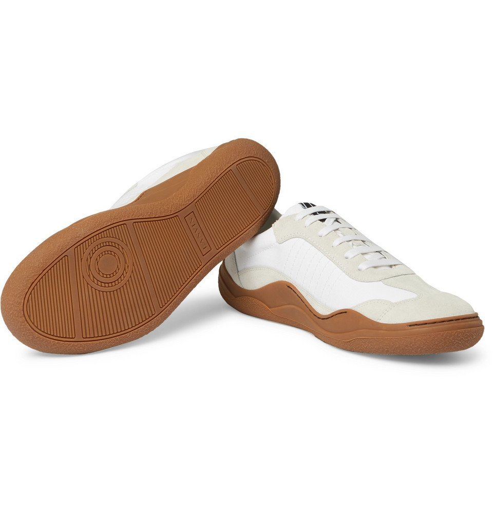 Lanvin best sale canvas sneakers