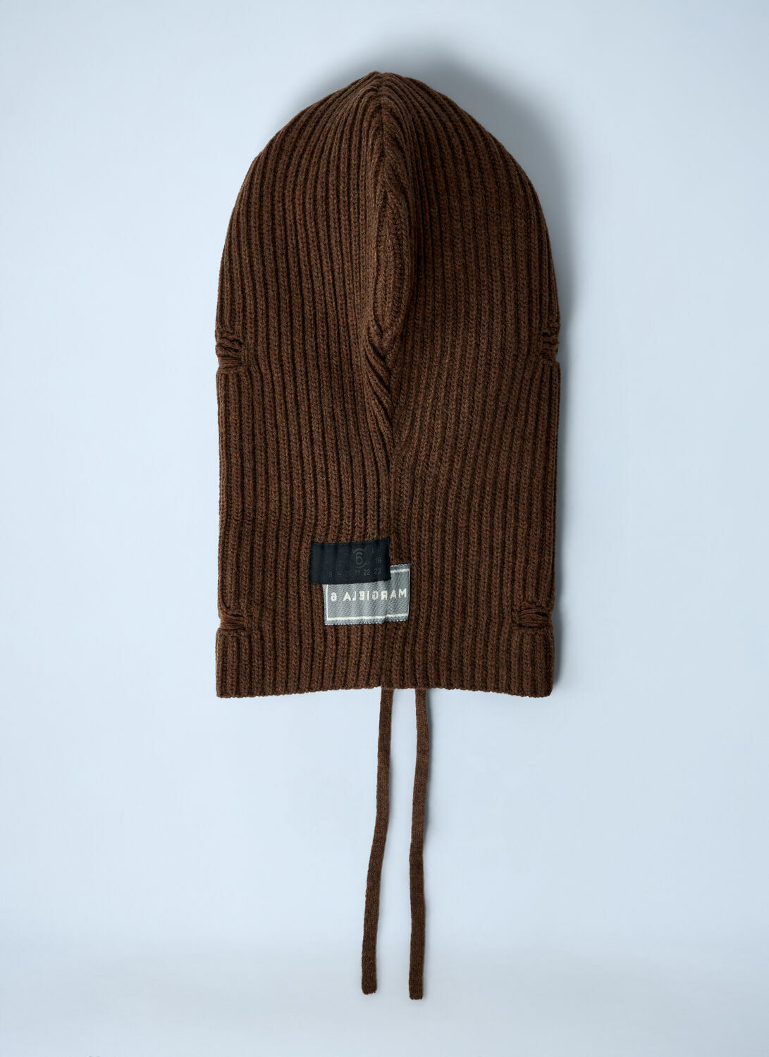MM6 Maison Margiela Logo Motif Knitted Balaclava