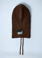 MM6 Maison Margiela Logo Motif Knitted Balaclava