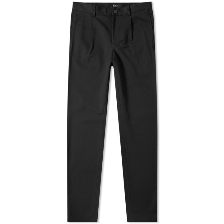 Photo: A.P.C. Pleated Chino Black