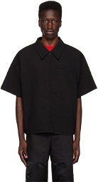 SPENCER BADU Black Zip Pocket Shirt