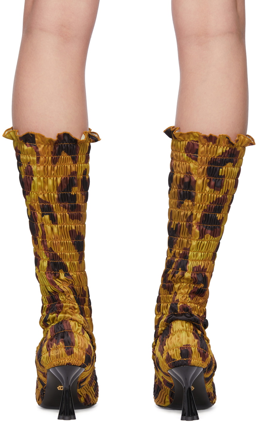Amy Crookes Black & Tan Lucienne Boots