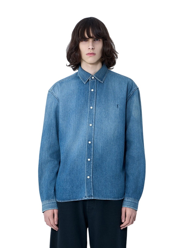 Photo: Saint Laurent Cassandre Denim Shirt