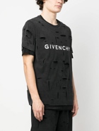 GIVENCHY - 2 Layers Logo Cotton T-shirt