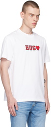 Hugo White Relaxed-Fit T-Shirt