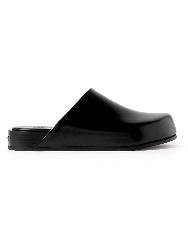 Photo: FERRAGAMO - Dassa Leather Sandals - Black