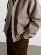 Auralee - Cashmere Blouson Jacket - Brown